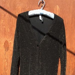 Long sleeve versatile day/evening V-neck, unlined